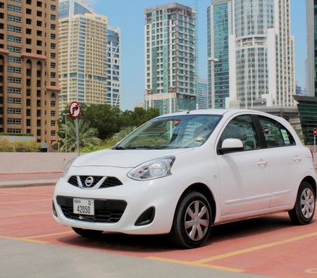 Nissan Micra 2020 for rent in Dubai